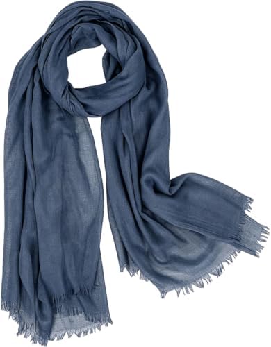 Amazon.com: LumiSyne Women's Crinkle Scarf Square Scarf Solid